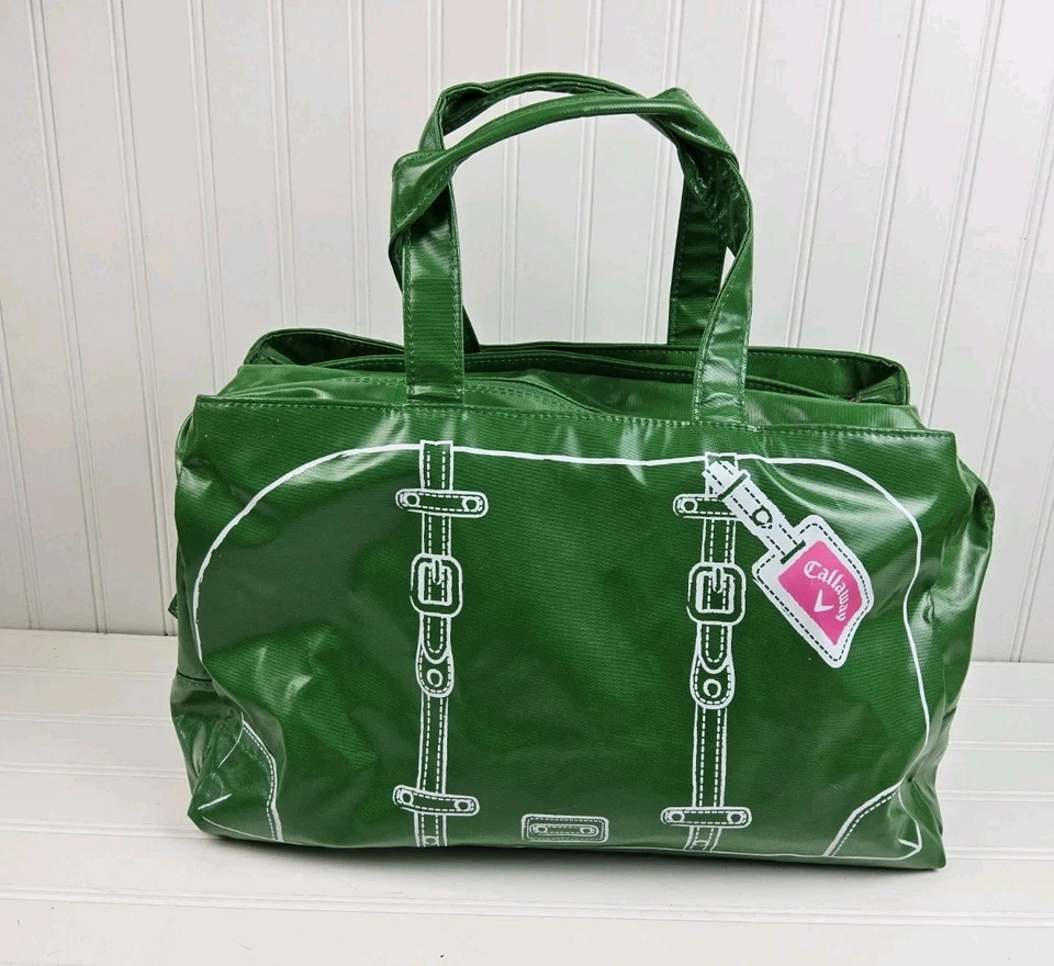 Callaway Women's Art Series Green Golf Duffle Travel Bag Rare - Image 2 of 4