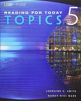 READING FOR TODAY STUDENT BOOK 5 by Lorraine Smith Adelphi University Paperback