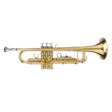 Drop B Tone Adjustable Trumpet with Gloves Set Golden Brass US Stock