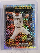 2024 Topps Chrome Update Series Rookie Debut Paul Skenes #USC27 X-Fractor (RC)