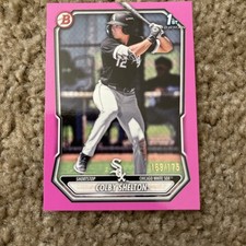 2026 Bowman Colby Shelton 1st PINK PAPER  169/175 -CHROME 1st🔥🔥