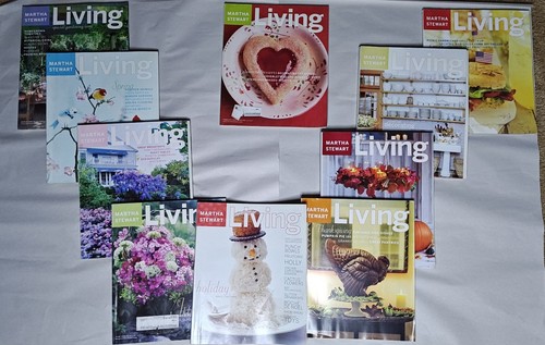 Feb 2000 -Dec 2000 MARTHA STEWART LIVING Magazine w/Recipes Special Garden Issue - Picture 1 of 16
