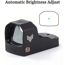 SWAMPFOX Sentinel RMSc 1x16 RED/GREEN Dot Reflex Sight Auto / Manual Brightness