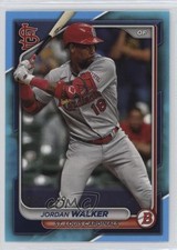 2024 Bowman Sky Blue Border 151/499 Jordan Walker #29 14dq