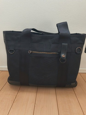 #ad #ad PORTER HEAT Tote Bag 703 07966 Black Ballistic Nylon B4 Japan $174.28