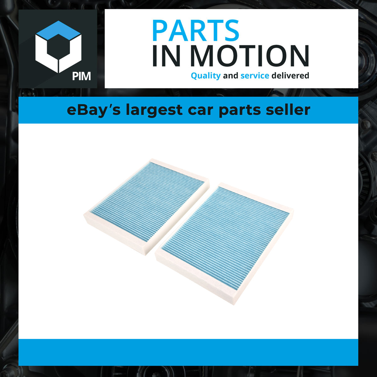Pollen / Cabin Filter fits BMW 520D E39 2.0D 00 to 03 Blue Print 64318391198 New - Image 11