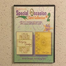 Dakota Collectibles Special Occasion Card Collection 2 Embroidery Design CD
