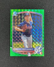 2025 Topps Bowman Draft Chrome Cam Caminiti /99 Green Geometric #BDC-122 QI95