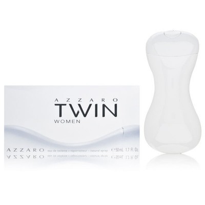 Azzaro Eau De Toilette Twin For Women 50ml NEW NEU damaged box