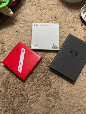 Kpop Albums Bts,seventeen,ateez (BTS WORLD,FML,TREASURE)