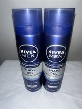 2 Nivea Men Maximum Hydration Moisturizing Shave Gel 7 oz Aloe