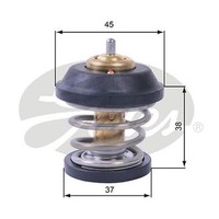 Gates TH42995G1 Thermostat FüR KüHlmittel FüR Audi, Seat, Skoda, Vw