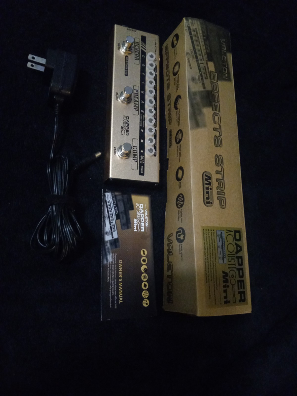 Valeton Dapper Mini Acoustic Effects Pedal