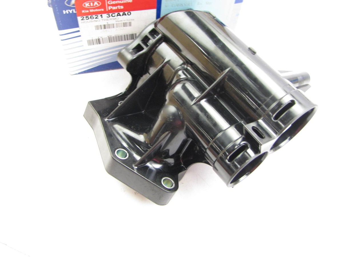 NEW - OEM 256213CAA0 Thermostat Coolant Housing For 2011-2017 Kia
