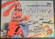 2025-26 Topps Basketball Collin Murray-Boyles Clutch City Prospects Holo Foil
