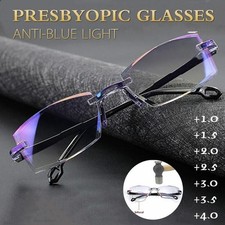 Anti-blue Sapphire High Hardness Far And Near Dual-use Reading Glass Men Women