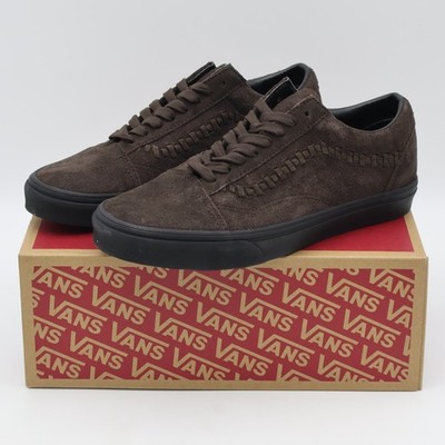 VN000D9YY49 Vans Old Skool Craft Stripe Brown Black (Men's)