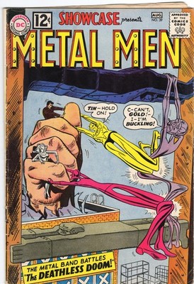 Showcase 39 1962 DC Comics VG- 3.5 3rd App Metal Men