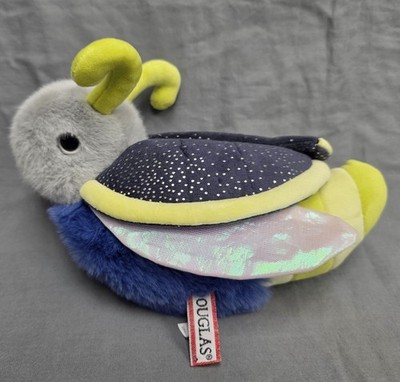 Douglas FLINT FIREFLY Plush Insect Lightning Bug Cuddle Toy 8.5'' TAG Chartreuse
