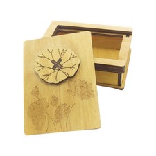 Scatola di puzzle fatta a mano in legno, rompicapo, porta soldi misteriosi