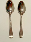 LOT OF 2 ANTIQUE HORN & HARDART SILVER PLATED TEASPOONS CIRCA 1902 — photo 2