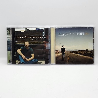 Five for Fighting Slice Two Lights Alt Indie Rock Pop Music 2 CD Lot USED