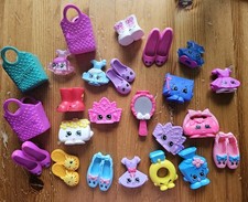 Shopkins Mix Lot of 20 2013 McDonald's Happy Meal Toys Handbags Figure Shopping