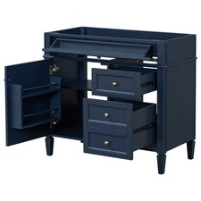 36'' Bathroom Vanity without Top Sink, Modern Bathroom Storage Cabinet with 2