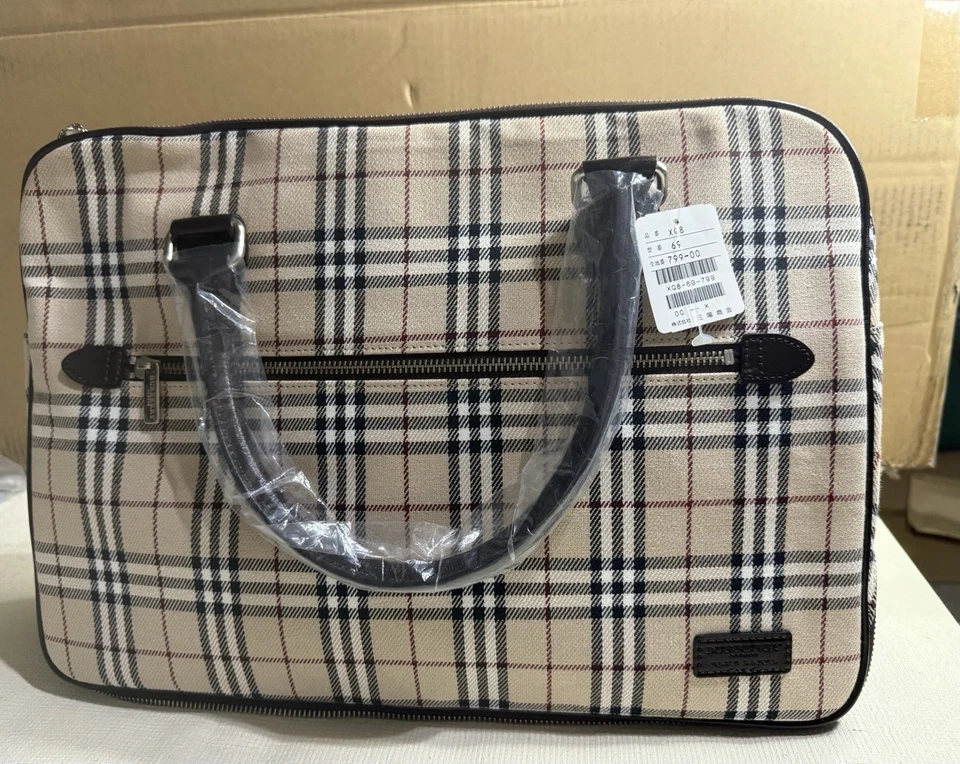 NUEVO BURBERRY nova check bolso de negocios Foto 4 de 4