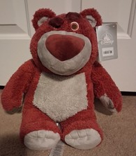 NEW 15" Toy Story 3 Lotso Hugging Strawberry Scented Plush Bear Disney Pixar NWT