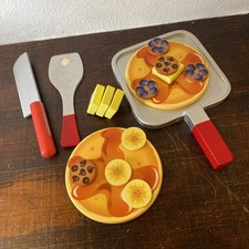 Melissa  Doug Flip  Serve Pancake - Wooden Play Food Set Replacement Pieces