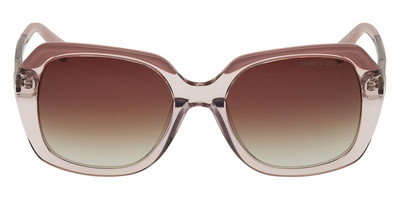 Kenneth Cole KC00057 Sunglasses Women Shiny Light Pink 56mm 