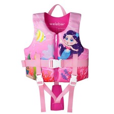 Welebar Kids Swim Vest, Toddler Floaties with Adjustable Safety Strap Swimmin...