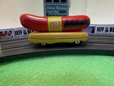 Aurora Tjet Style Hot Wheels Weenie Mobile Bauer Ultra Low Chassis HO Slot Car