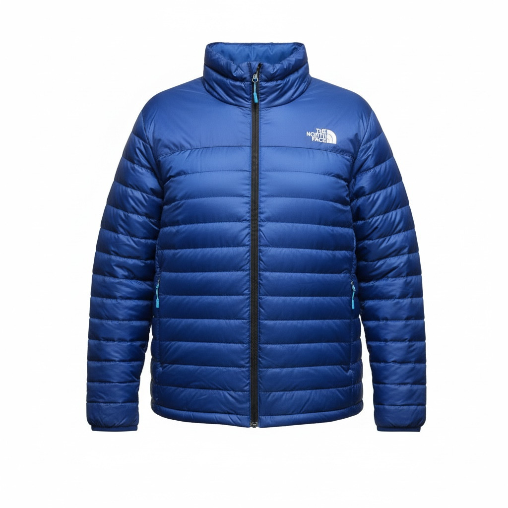 The North Face Terra Peak ThermoBall Jacket Mens XXL Blue Packable Insulated