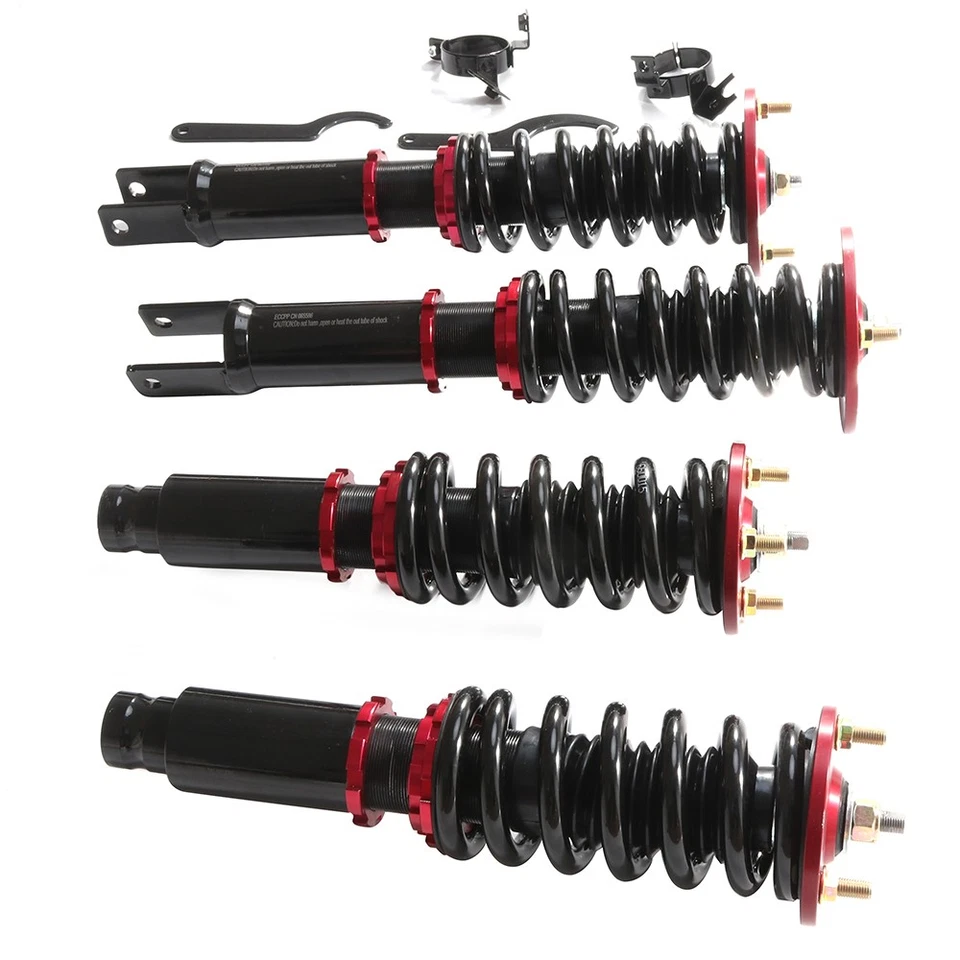 2pcs Front + 2pcs Rear Coilovers + 2pcs Spanner For 1990-1997 Honda Accord - Imagem 2 de 4