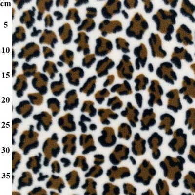 Gepard Animal Print - Polarfleece Premium Antipil Stoff - 150 cm breit