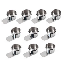 GSE Games  Sports Expert Stainless Steel Cup Holder, Jumbo Drop-in Cup Holder...