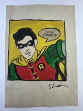 Roy Lichtenstein COA Art Painting Original Drawing Vintage Paper Signed