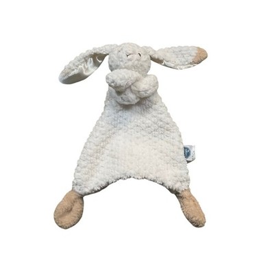 Mary Meyer Oatmeal Bunny Security Blanket Baby Lovey Cream Tan Plush￼Satin Ears