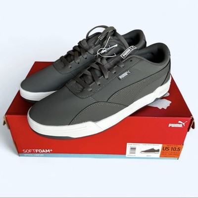 PUMA SoftFoam+ Men's Gray Size 10.5 Shoes - Skate Sneaker Lace Up