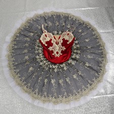 Professional Ballet Tutu Ballet Dress Girls Pancake Ballet Tutu Stage Dance Wear