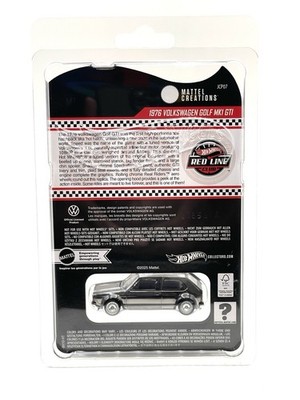 2025 Hot Wheels Red Line Club RLC 1976 Volkswagen Golf MK1 GTI