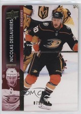 2021-22 Upper Deck Series 1 Exclusives 75/100 Nicolas Deslauriers #1 nd3