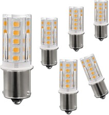 12V BA15S Led Bulbs,1156 1141 2700K Warm White,DC Bayonet Single Contact