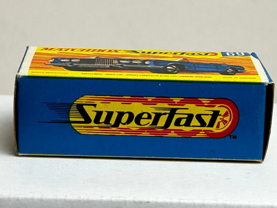 Matchbox Superfast No. 69 Rolls Royce Silver Shadow with Original Box, Nice - Image 4 of 4