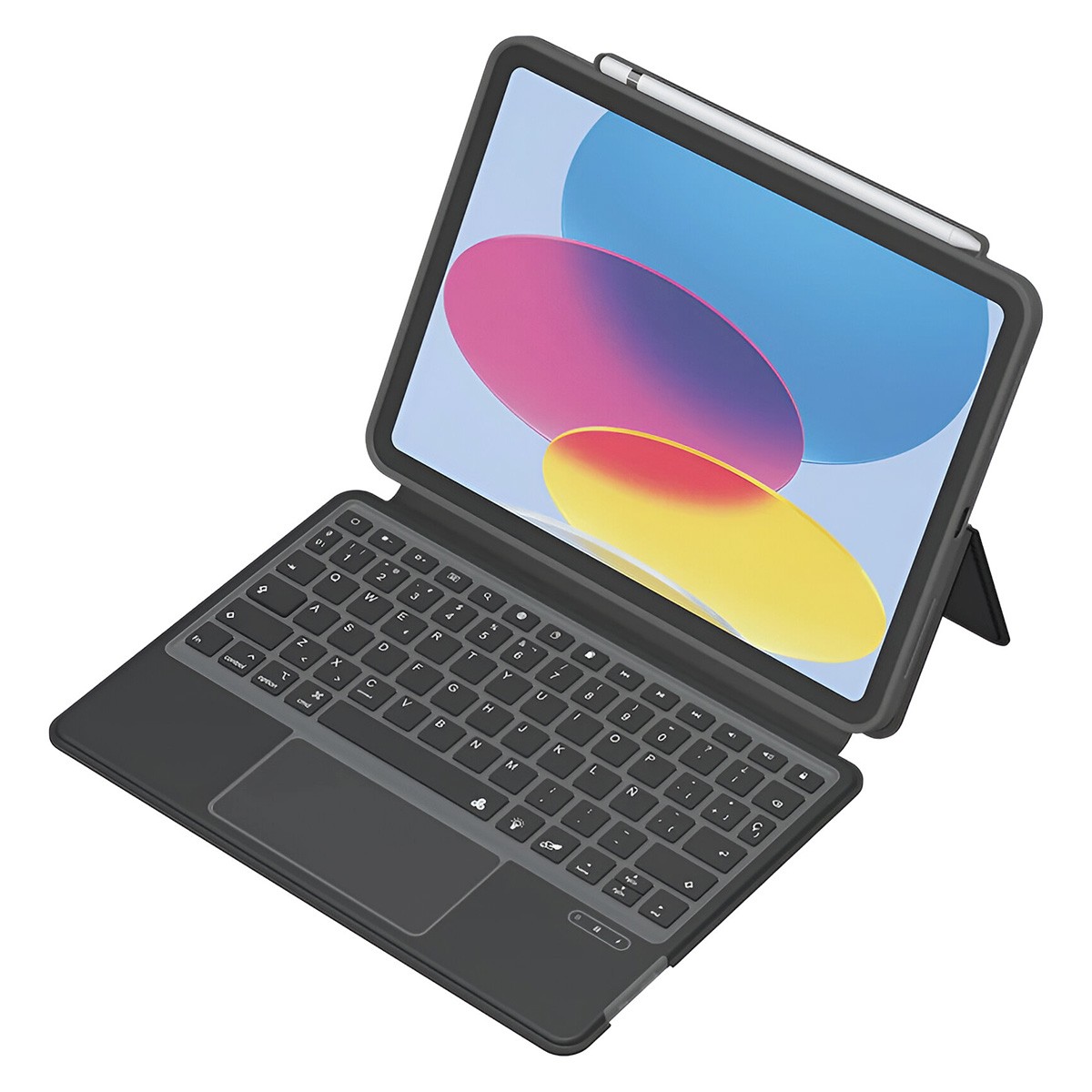 Étui Clavier iPad 10.9 Bluetooth Protection Intégrale Bureau Mobile