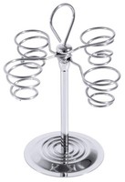 Contacto Spiral-EishöRnchenstäNder Edelstahl HöHe: 22,5 Cm