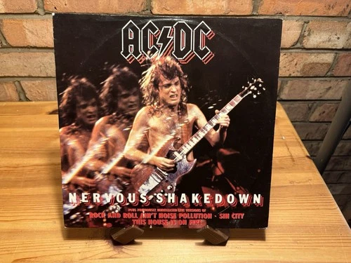 AC/DC Nervous Shakedown UK 1984 12" Vinyl Record Single VG/VG