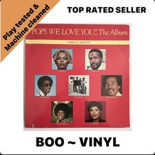 Pops We Love You The Album LP Motown M7-921R1 Diana Ross Marvin Gaye EX / VG+